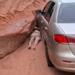 Brasileiro surfa onda de mais de 25 metros durante tempestade em Nazaré